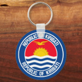 キリバス丸エンブレム キーホルダー (正面)