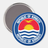 キリバス丸エンブレム マグネット (正面/裏面)