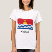 キリバス共和国の旗 Tシャツ (正面)