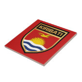 キリバス国旗の盾 タイル (側面)