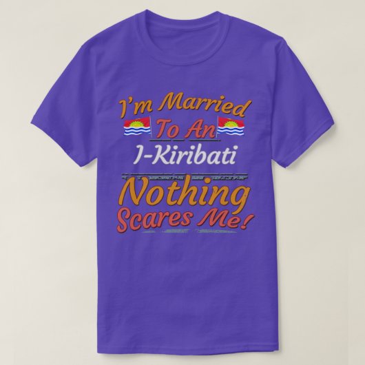 キリバス国旗キリバス用の蝶ギフトfrom Ki Tシャツ (デザイン正面)