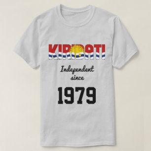 キリバス国旗独立お祝い Tシャツ