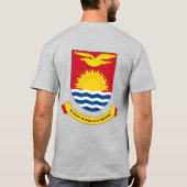 キリバス国旗独立お祝い Tシャツ (裏面)