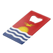 キリバス国旗 クレジットカード栓抜き (裏面アングル)