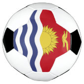 キリバス国旗 サッカーボール (回転)