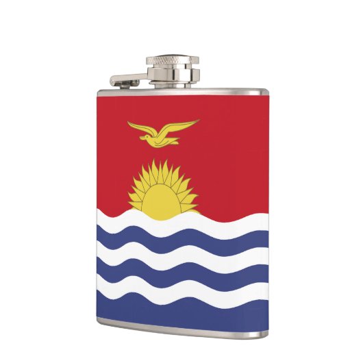 キリバス国旗 フラスク (左)