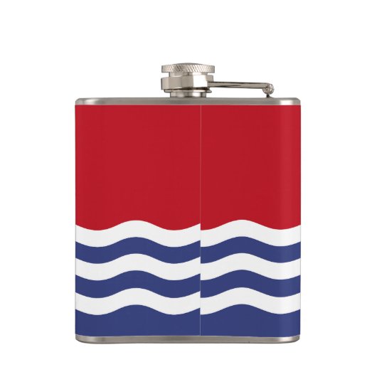 キリバス国旗 フラスク (裏面)