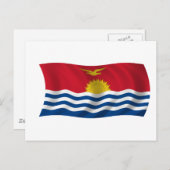 キリバス国旗 ポストカード (正面/裏面)