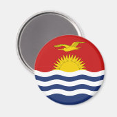 キリバス国旗 マグネット (正面/裏面)