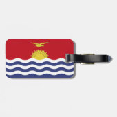 キリバス国旗 ラゲッジタグ (裏面横)