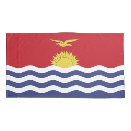 キリバス国旗 枕カバー (裏面)