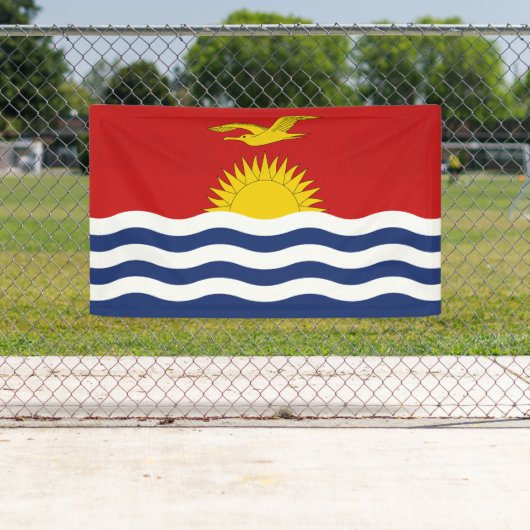 キリバス国旗 横断幕 (インサイチュ)