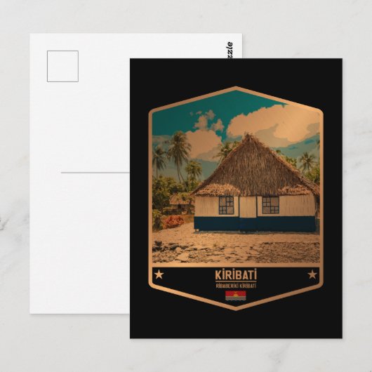 キリバス ポストカード (正面/裏面)