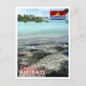 キリバス – ラグーン – パノラマ –  ポストカード (正面)