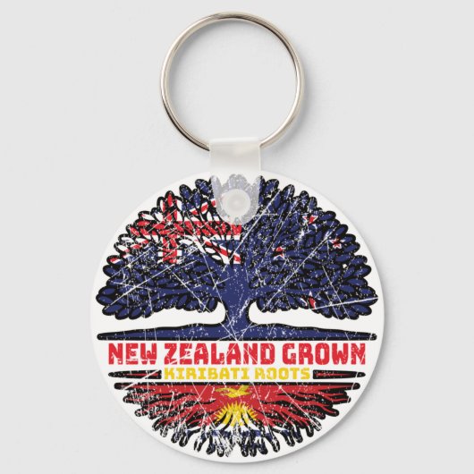 キリバスI – キリバスNew Zearander New Zealand Tree キーホルダー (正面)