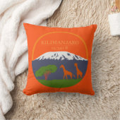 キリマンジャロ海拔 クッション (ブランケット)
