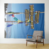 キリマンジャロ登山 タペストリー (インサイチュ(横))