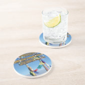 キリマンジャロ・ケニア首脳会議の看板 コースター (側面)