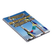 キリマンジャロ・ケニア首脳会議の看板 ノートブック (右側)