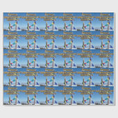 キリマンジャロ・ケニア首脳会議の看板 ラッピングペーパー (フラット)