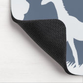 キリマンジャロ（青） マウスパッド (コーナー)