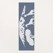 キリマンジャロ（青） ヨガマット (正面)