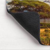 キリマンジャロ| Amboseli、ケニヤ マウスパッド (コーナー)