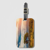 キリマンジャロ| Amboseli、ケニヤ ラゲッジタグ (正面縦)