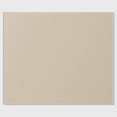 キリムベージュ無地のカラー ラッピングペーパー (フラット)