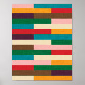 キリム模様 ポスター (正面)