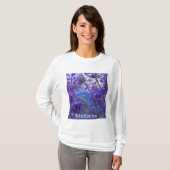 キリモドキの長袖のティー Tシャツ (正面フル)