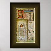 キリルロシアの文字カード~エリザベートボーム ポスター (正面)