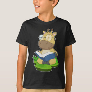 キリンおたく書 Tシャツ