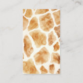 キリンおむつラッフルベビーシャワーチケット エンクロージャーカード (裏面)