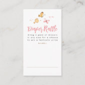 キリンおむつラッフルベビーシャワーチケット エンクロージャーカード (正面)