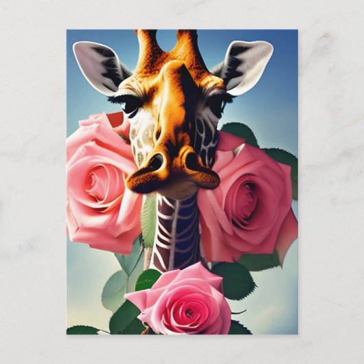 キリンおもしろいとバラシュール ポストカード (正面)