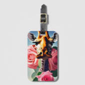 キリンおもしろいとバラシュール ラゲッジタグ (正面縦)