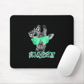キリンおもしろいはモーヤギかわいい動物園の動物の贈り物 マウスパッド (マウス)