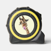 キリンおもしろいを使用したテーよくはしゃぐプ測定 メジャー (正面)