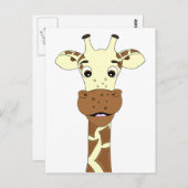 キリンおもしろいガキ ポストカード (正面/裏面)