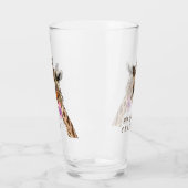 キリンおもしろいガラス応援-カスタム文字 タンブラーグラス (左)