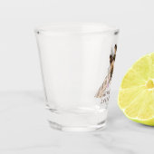 キリンおもしろいショットガラス応援-カスタム文字 ショットグラス (左)