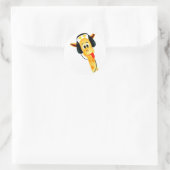 キリンおもしろいシール ラウンドシール (バッグ)