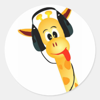 キリンおもしろいシール ラウンドシール