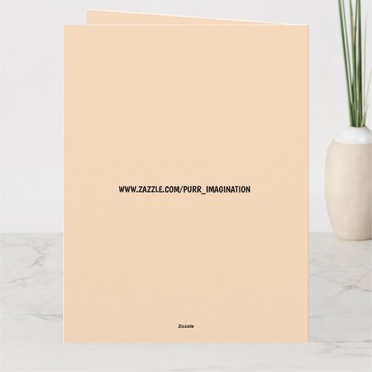 キリンおもしろいチル誕生日グリーティングカード カード (裏面)