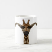 キリンおもしろいトレンディーサングラスで忍び モーフィングマグカップ (中央)