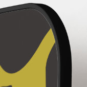 キリンおもしろいトールアニマルズーラブデザイン ピックルボールラケット (左詳細)