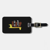 キリンおもしろいマンガ私のレベルにもない ラゲッジタグ (正面横)