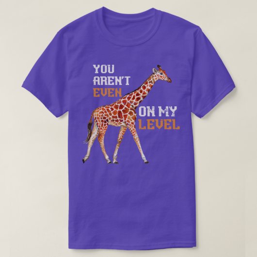 キリンおもしろい恋人ギフトキリン1 Tシャツ (デザイン正面)