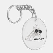 キリンおもしろい キーホルダー (正面左)